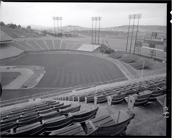 - 1961-62 Candlestick Park Original Negatives (30+)