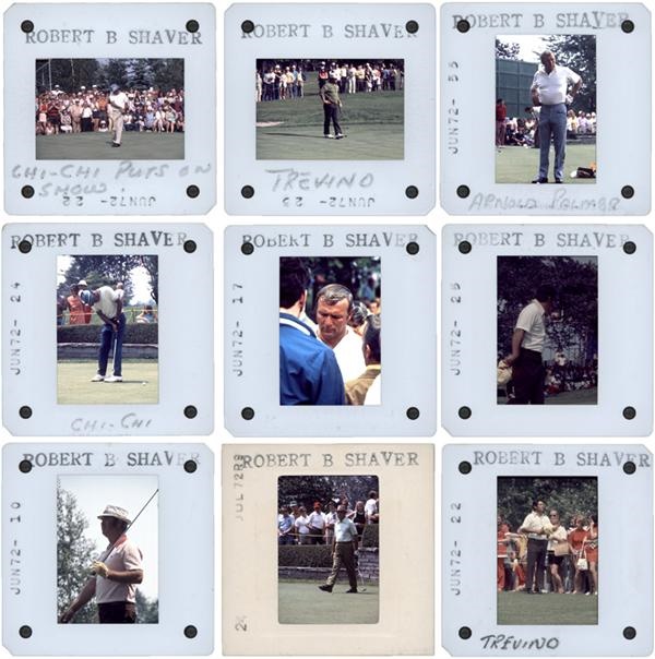 - Large Collection of 1970's-80's Golf Negatives with Arnold Palmer (400+)