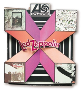 Led Zeppelin - 1971 Led Zeppelin In Store Display (22x28")