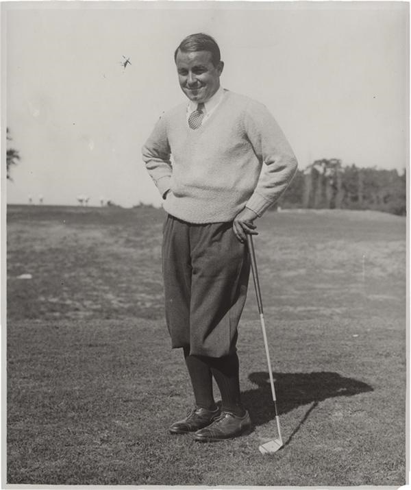 Golf - Great Gene Sarazen Oversized Photograph from SFX Archives (1930)