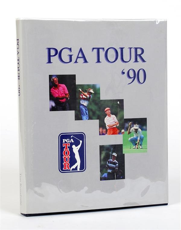 Golf - PGA Tour 1990 Multi Signed Book