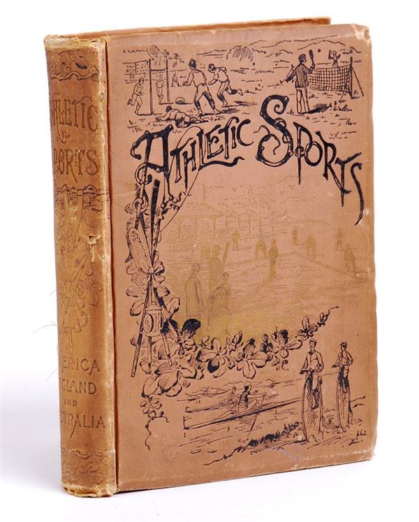- 1889 Harry Palmer Athletic Sports Hardcover Book
