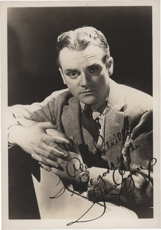Rock And Pop Culture - Vintage James Cagney Signed Photo