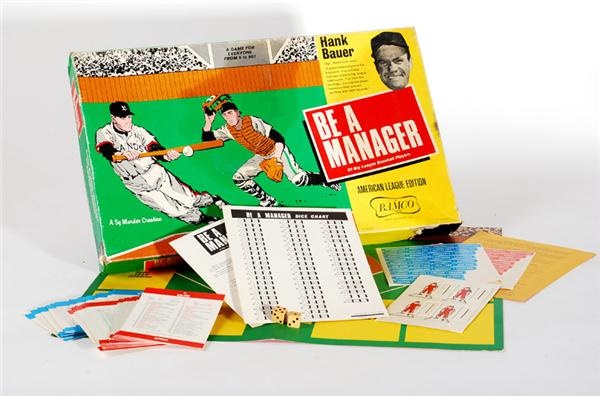 Ernie Davis - 1967 Be A Manager American League Edition Board Game
