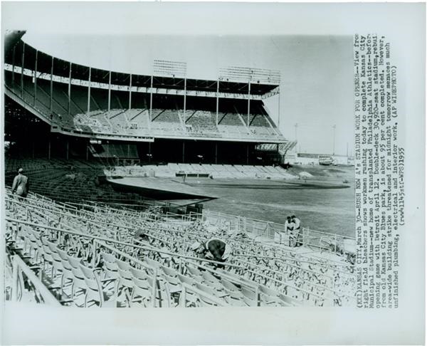 - 1954/55 Kansas City Baseball Stadium Photographs (4)