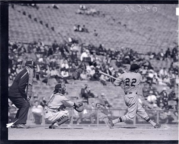 Baseball - 1937 Seals vs Padres PCL Baseball Original Negatives (8)