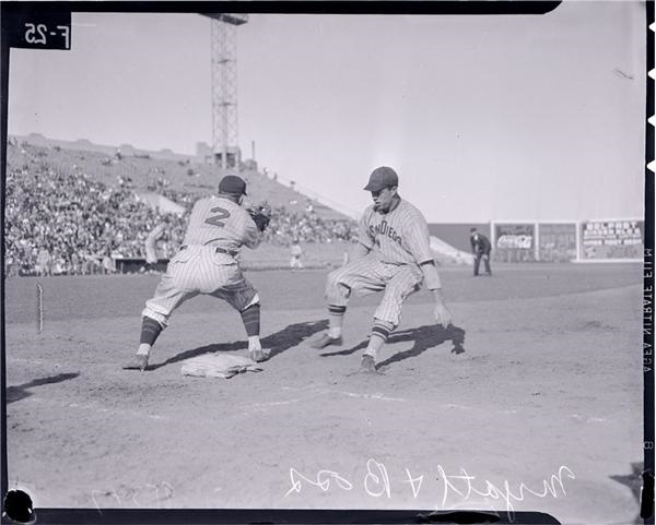 - 1937 Padres vs Seals PCL Negatives with Lefty O'Doul Kids Day (13)