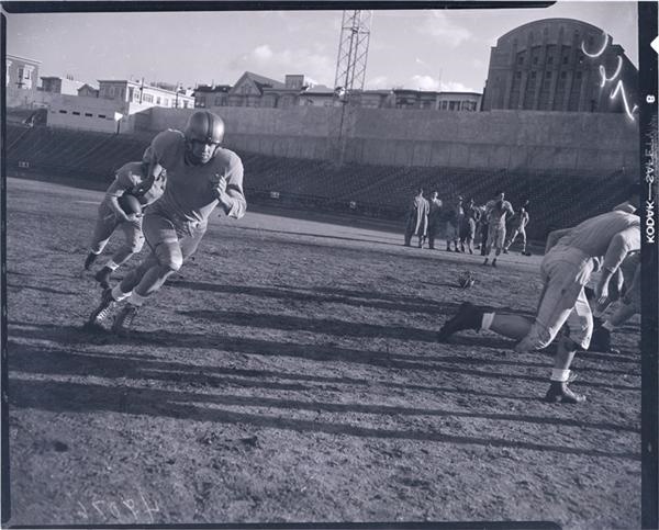 Football - 1949 East-West All-Star Game Football Original Negatives (22)