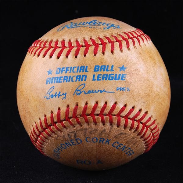 - Don Sutton 300th Win Game Used Baseball