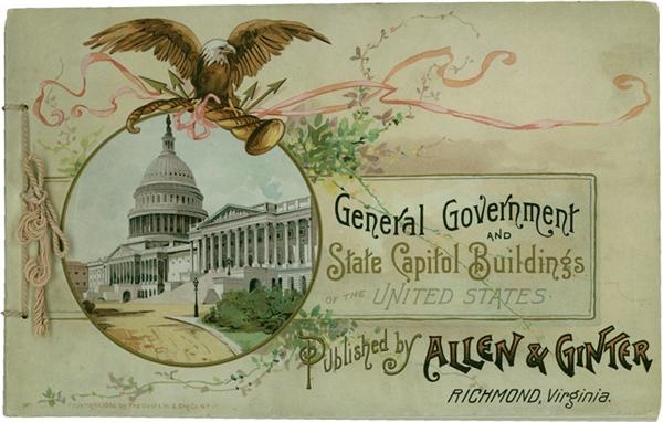 - 1890 Allen and Ginter General Government and State Buildings Tobacco Album