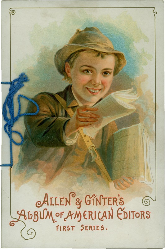 - 1890 Allen and Ginter Album of American Editors Tobacco Album