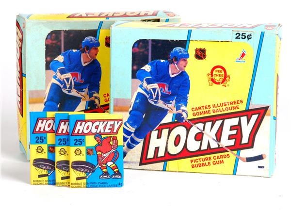 - 1983-84 OPC Hockey Wax Boxes (2)