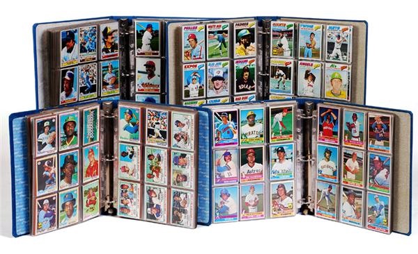 - 1976-1979 Topps Baseball Card Complete Sets NM-MT (4)