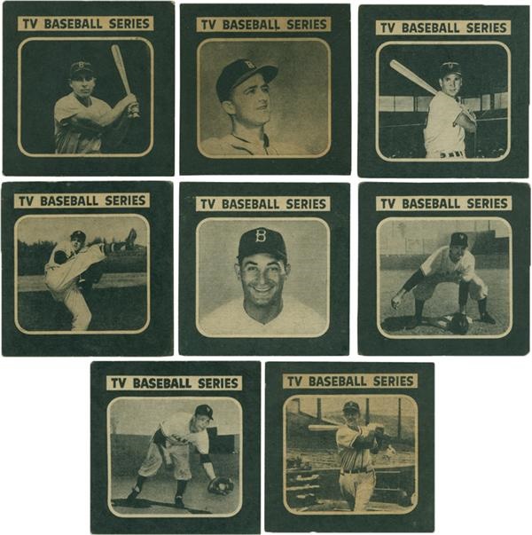 - 1950 Drake's Baseball Cards (8)