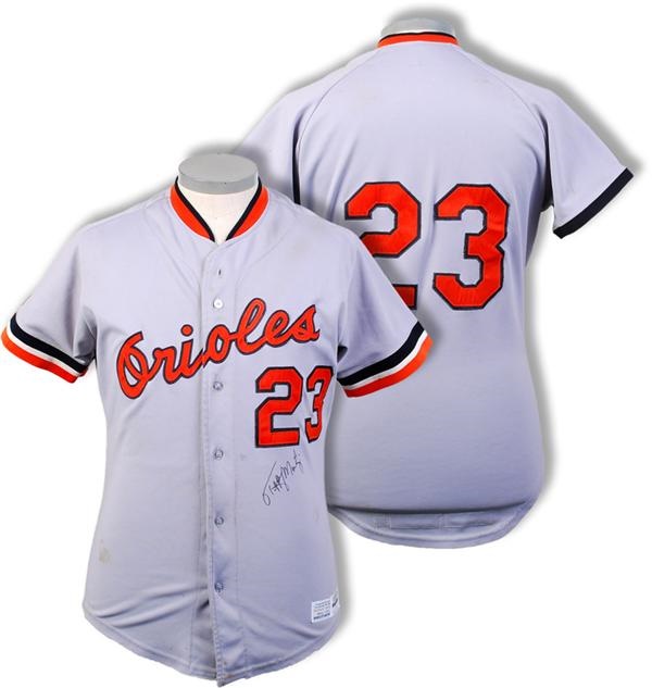 - 1984 Tippy Martinez Baltimore Orioles Game Used Jersey