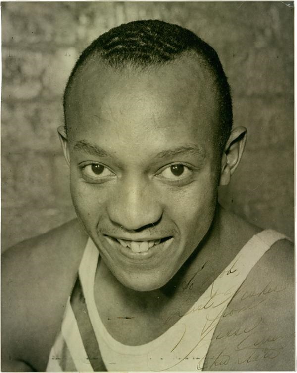 Jessie Owens Signed Photo