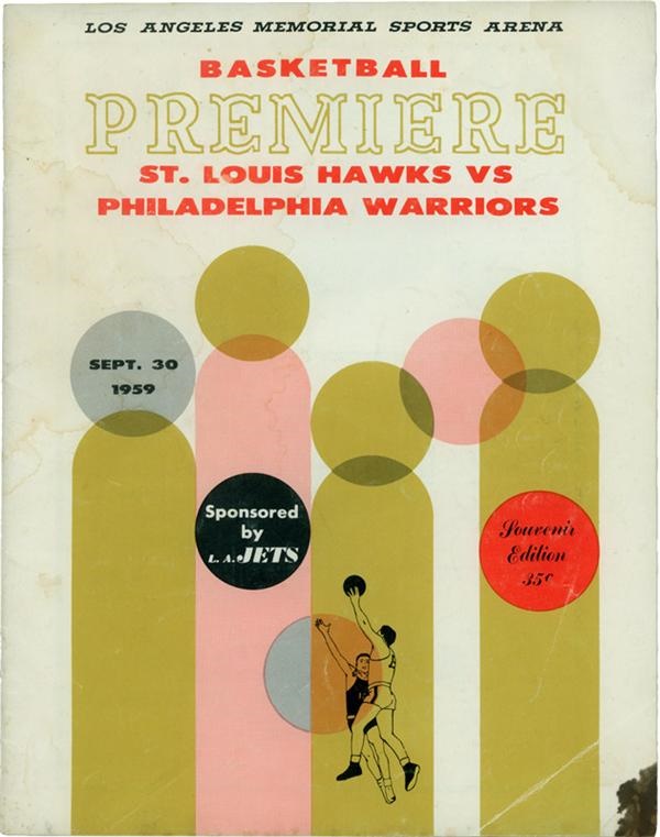 - Wilt Chamberlain's First Game Program