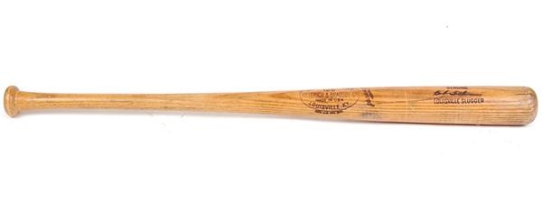 - 1965/68 Bob Tillman Game Used Bat