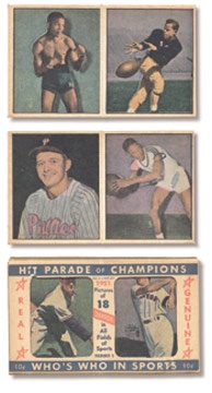 Sports Cards - 1951 Berk-Ross Card Set