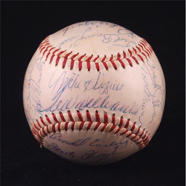 - 1959 Boston Red Sox Team Signed Baseball