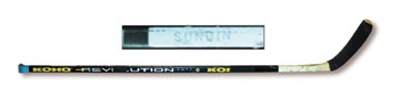 WHA - 1990's Mats Sundin Game Used Stick