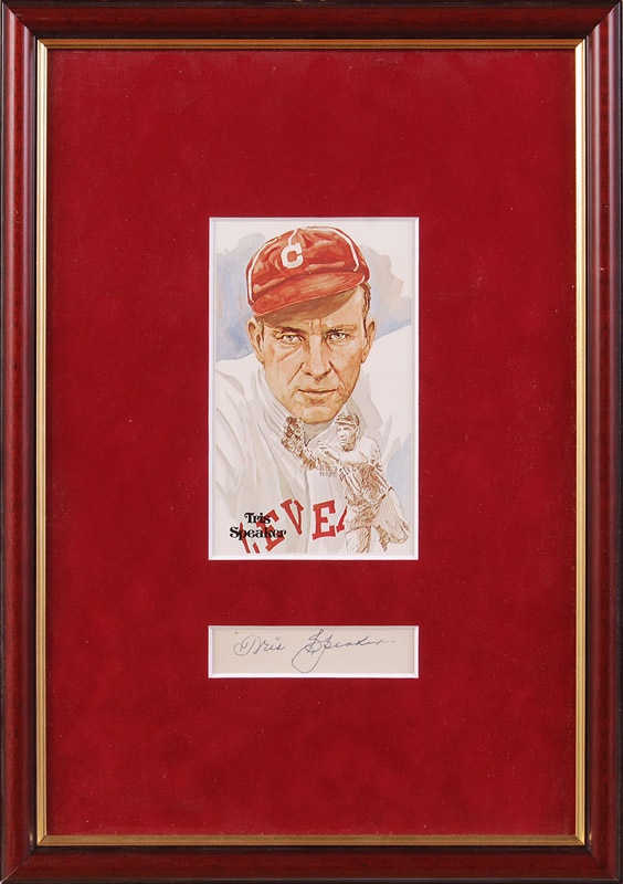 - Tris Speaker Signature