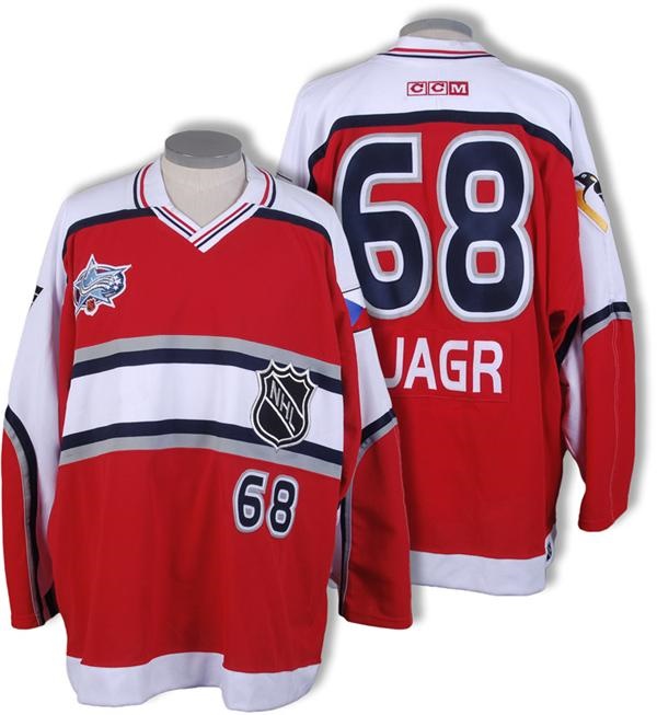 Hockey Equipment - 2001 Jaromir Jagr NHL All Star Game Jersey