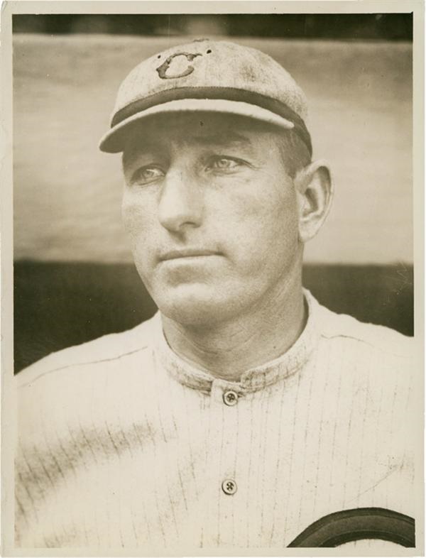 Baseball Photographs - Vintage photograph of Roy Mitchell by Charles Conlon (1918/1919)