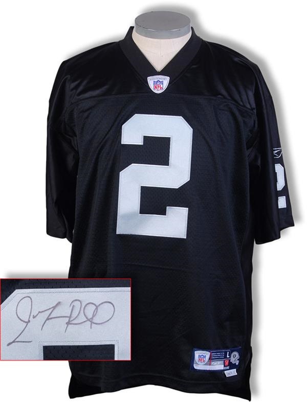 Jamarcus Russell Oakland Raiders Signed Jersey
