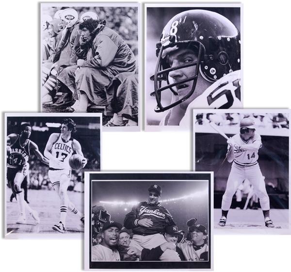 - Limited Edition Large Format B/W Sports Legends Prints (5)