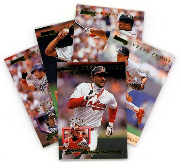 - 1994 Donruss Baseball Card "Press Proof" Series 1 & 2 Sets (548/550)
