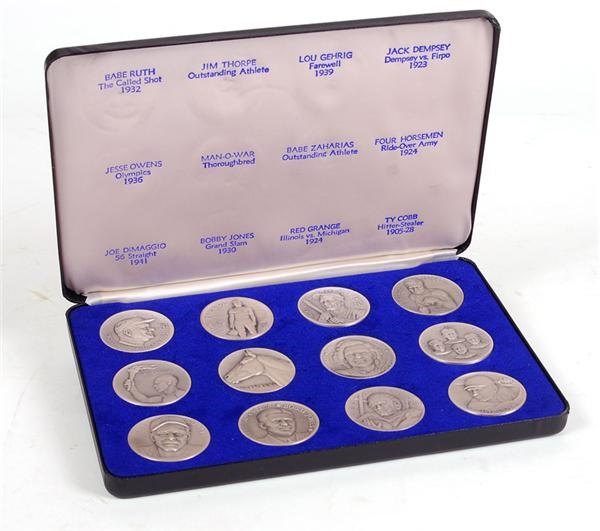 - 1967 Calvacade of Sports .999 Silver Coin Set MIB