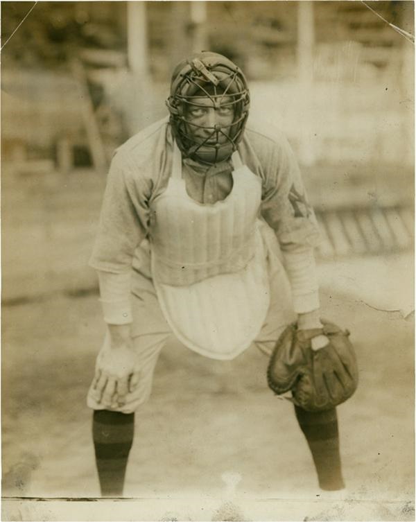 Baseball Photographs - Red Kelinow of the Yankees (1913)