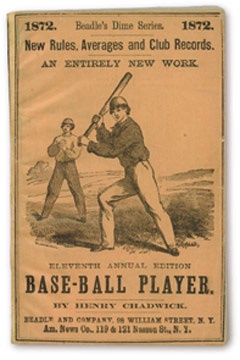 - 1872 Beadle's Baseball Guide