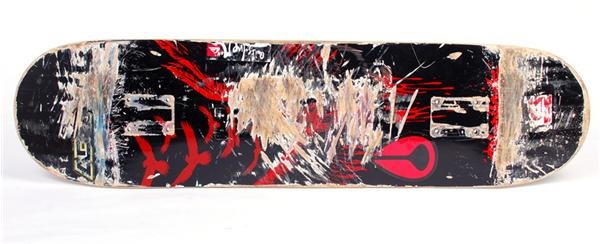 All Sports - Pounded Tony Hawk Used Skateboard Deck