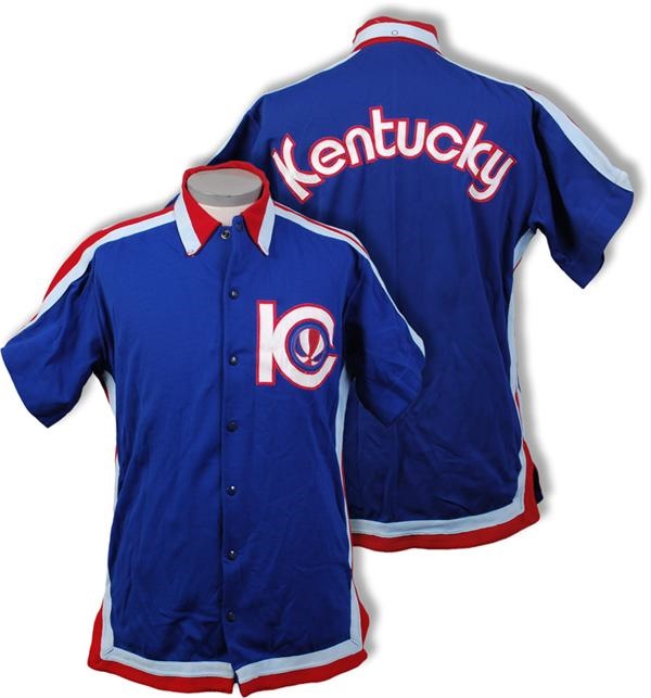 1970's Dan Issel Kentucky Colonels Game Used ABA Warm Up Jacket