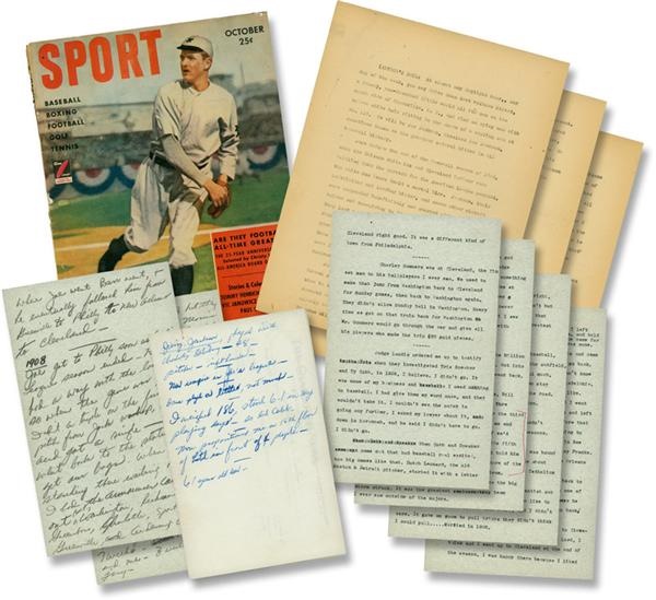 Ernie Davis - Joe Jackson "This Is The Truth"  Notes From Sport Magazine