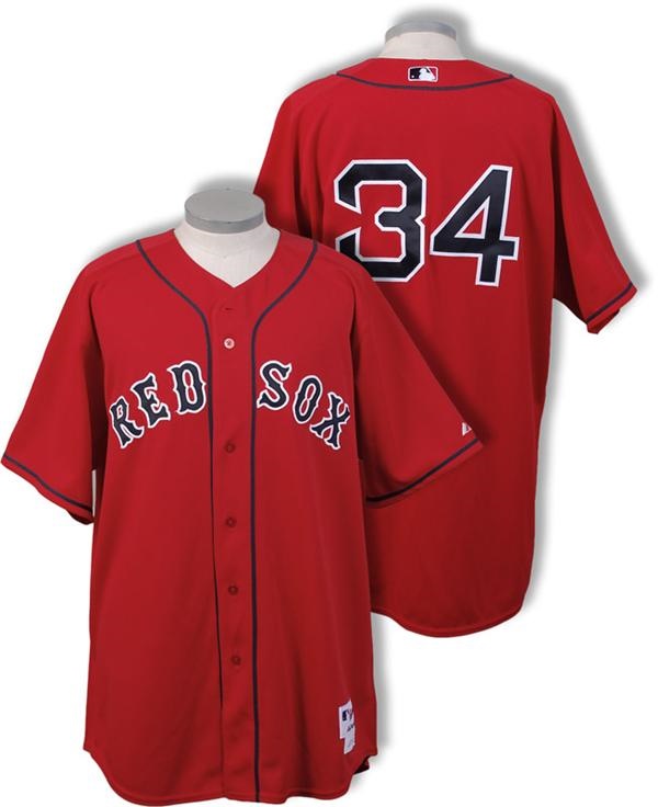 Baseball Equipment - 2007 David Ortiz Boston Red Sox Game Worn Jersey