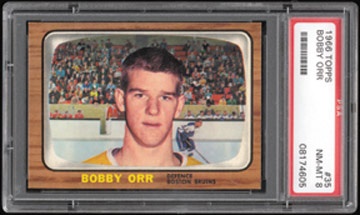 Sports Cards - Topps Bobby Orr PSA 8
