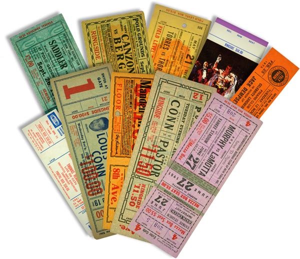 - Full Boxing Tickets Collection (14)