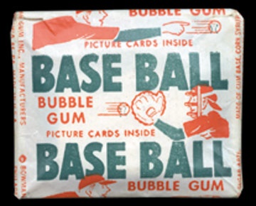 1949 Bowman Baseball Unopened Wax Pack