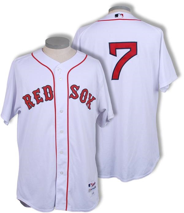 - 2007 J.D. Drew Boston Red Sox Game Worn Jersey