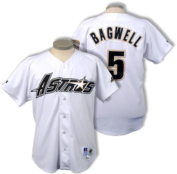 - 1999 Jeff Bagwell Houston Astros Game Worn Jersey