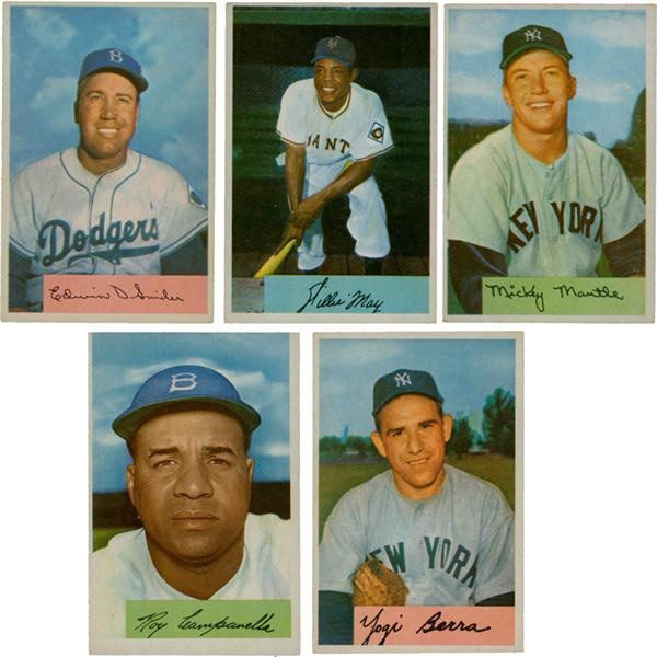 Baseball and Trading Cards - 1954 Bowman Baseball Complete Set (224)