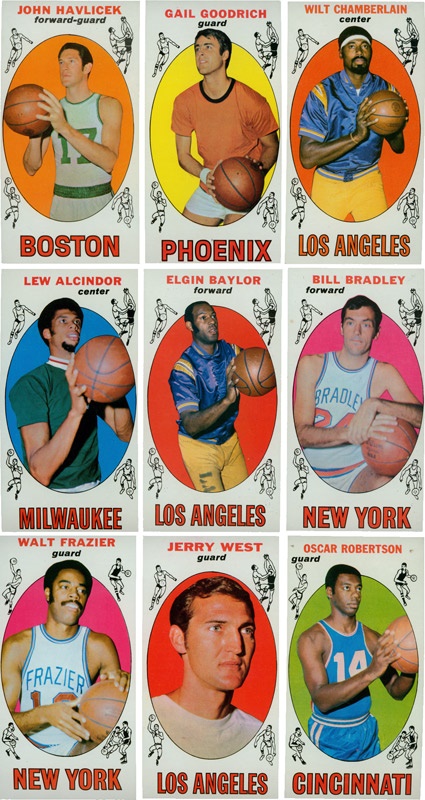 Basketball - 1969-70 Topps Basketball High Grade Complete Set