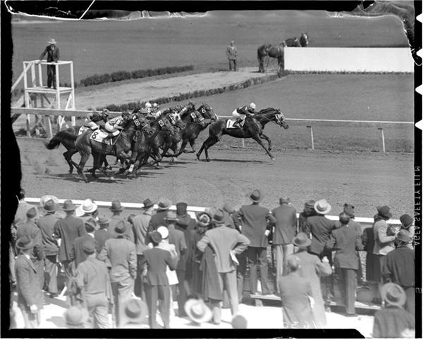 All Sports - HORSERACING NEGATIVES : Bay Meadows, 1939-1943