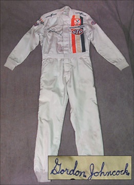- Early 1970's Gordon Johncock Race Worn Suit