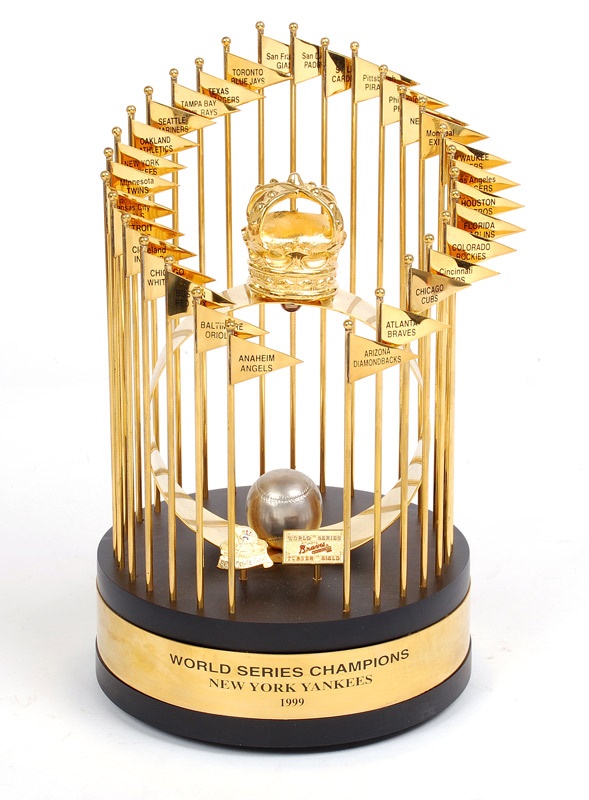 NY Yankees, Giants & Mets - 1999 New York Yankees World Series Trophy