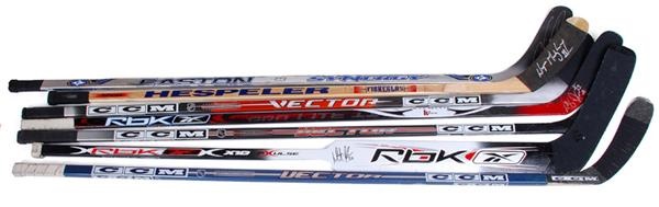 Hockey Equipment - Hockey Super Stars Game Used Stick Collection with Wayne Gretzky (7)
