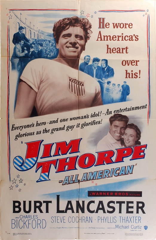 Football - Jim Thorpe All American Movie Poster